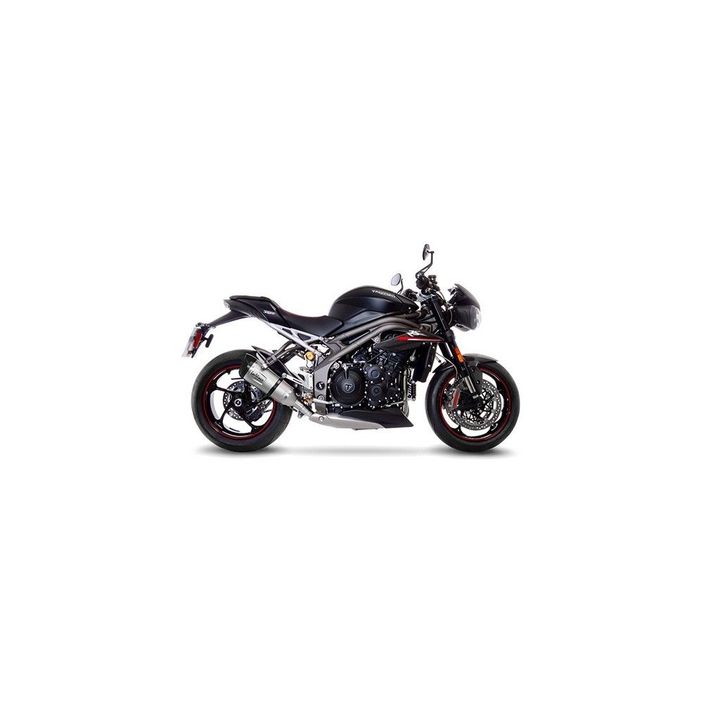LEOVINCE TRIUMPH SPEED TRIPLE 1050 RS / S / 2018 2019 FACTORY S TITANIUM silencer exhaust EURO 4 14279ST