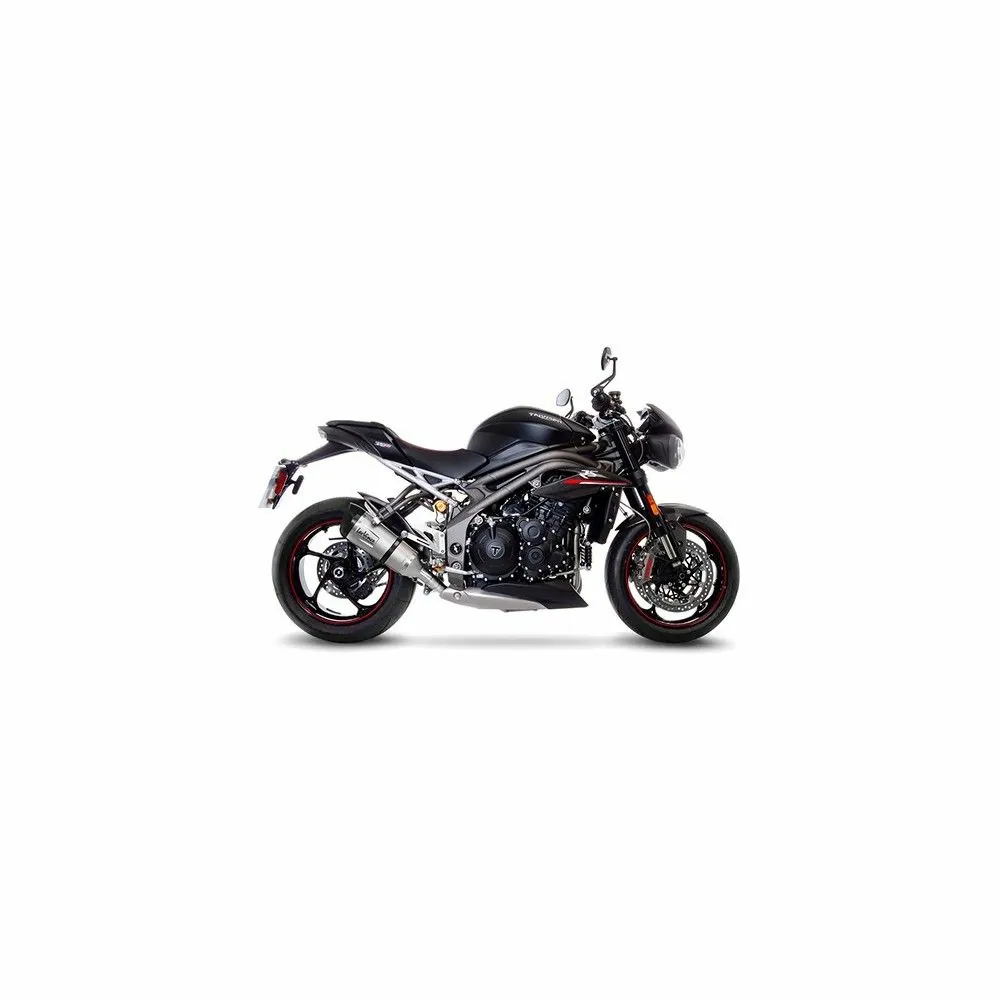 LEOVINCE TRIUMPH SPEED TRIPLE 1050 RS / S / 2018 2019 FACTORY S TITANIUM silencer exhaust EURO 4 14279ST