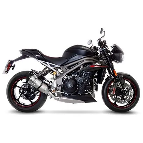 DESTOCK LEOVINCE TRIUMPH SPEED TRIPLE 1050 RS / S / 2018 2019 FACTORY S TITANE pot échappement EURO 4 14279ST