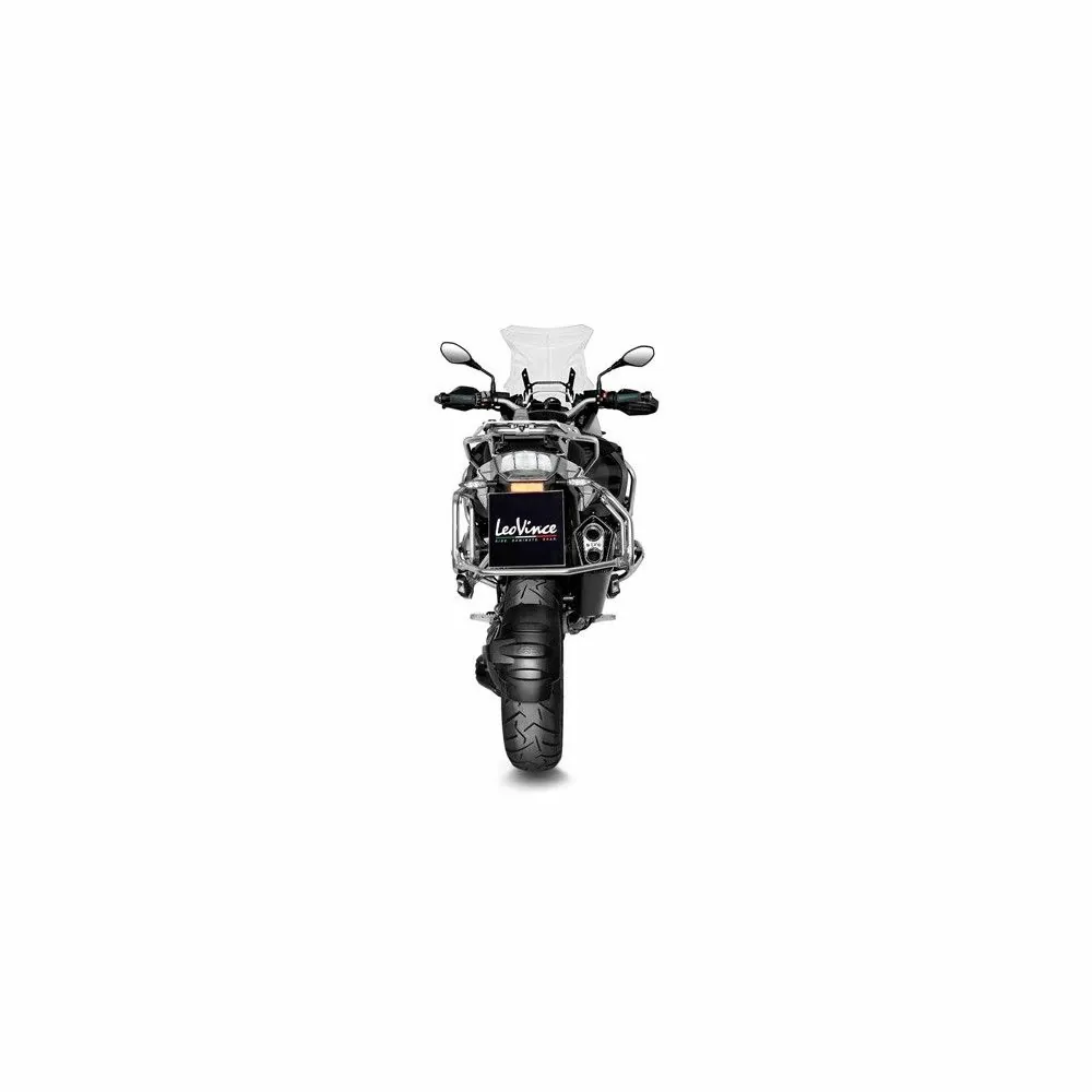 LEOVINCE BMW R 1200 GS / R 1250 GS / ADVENTURE / 2013 2022 LV-12 BLACK  INOX silencer exhaust EURO 4 15301B