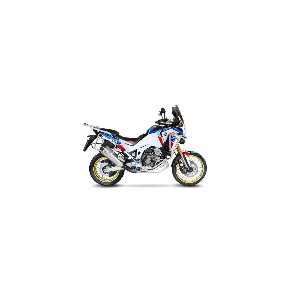 LEOVINCE HONDA AFRICA TWIN CRF 1100 L / ADV.SPORT / DCT / 2020 2022 LV-12 INOX silencer exhaust EURO 5 15302