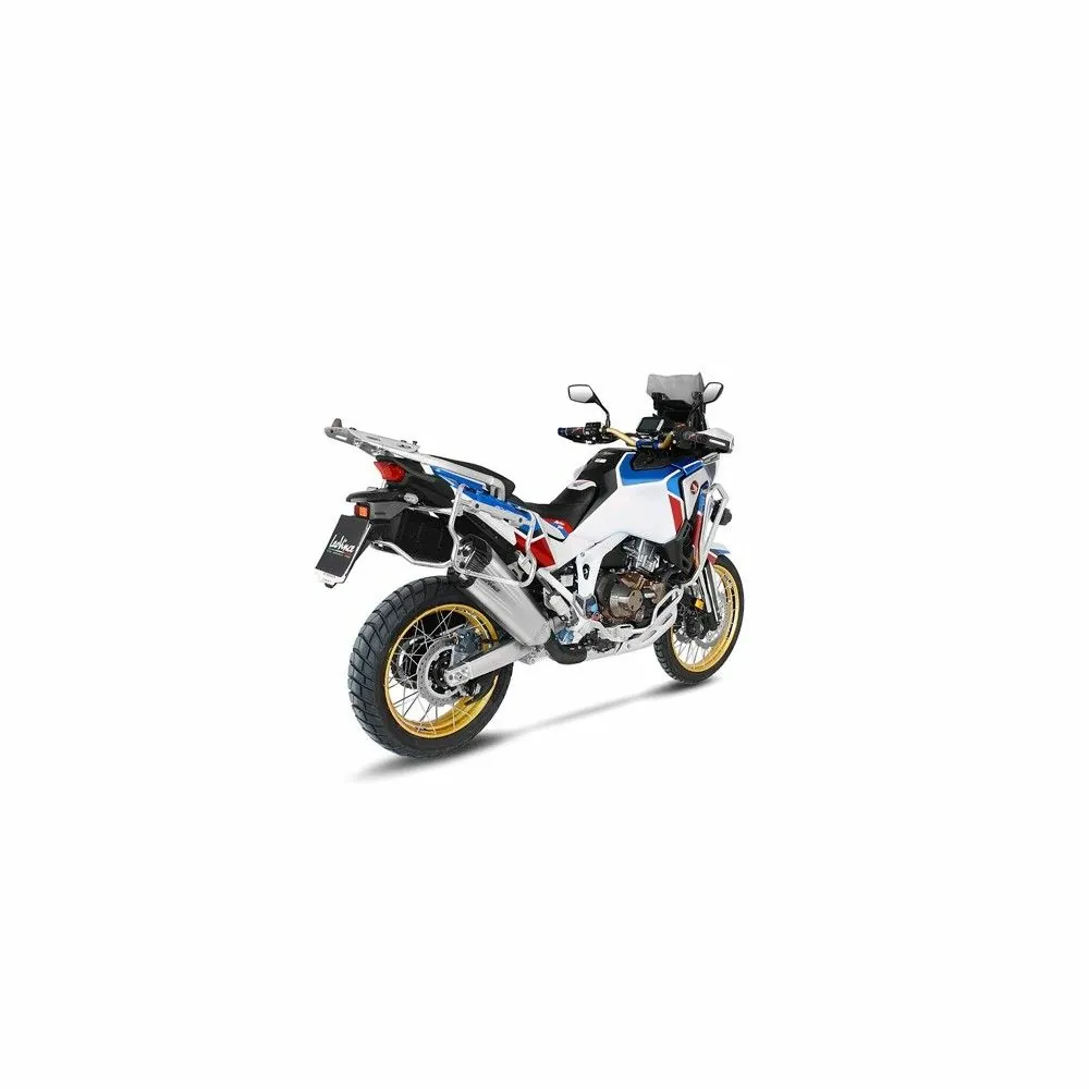LEOVINCE HONDA AFRICA TWIN CRF 1100 L / ADV.SPORT / DCT / 2020 2022 LV-12 INOX silencer exhaust EURO 5 15302