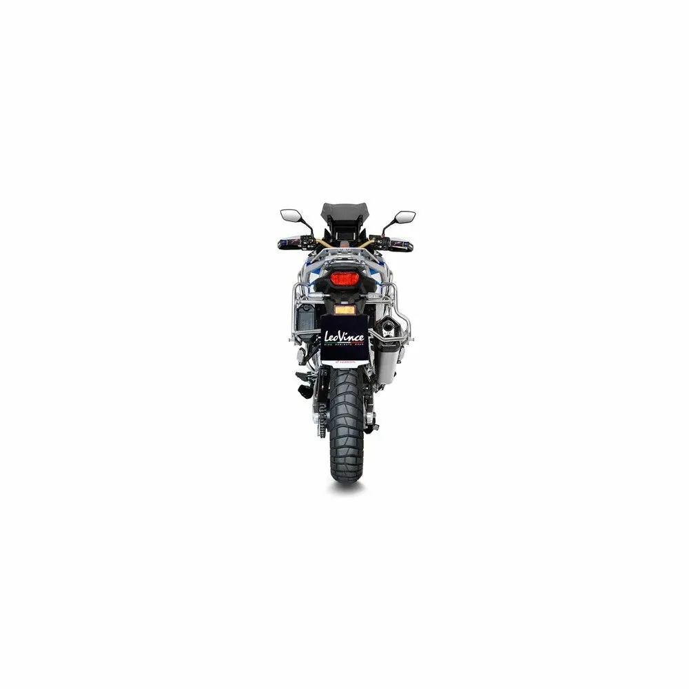 LEOVINCE HONDA AFRICA TWIN CRF 1100 L / ADV.SPORT / DCT / 2020 2022 LV-12 INOX silencer exhaust EURO 5 15302