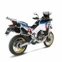 LEOVINCE HONDA AFRICA TWIN CRF 1100 L / ADV.SPORT / DCT / 2020 2022 LV-12 BLACK INOX silencer exhaust EURO 5 15302B