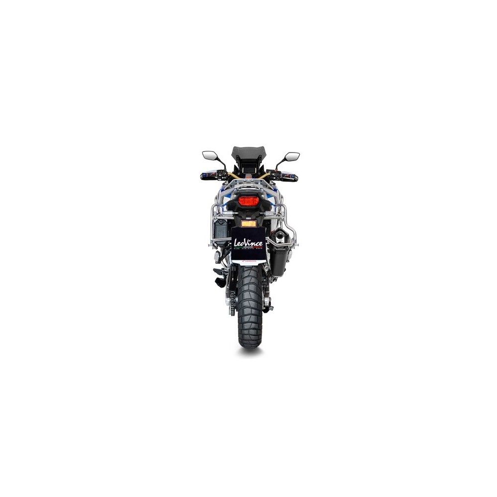 LEOVINCE HONDA AFRICA TWIN CRF 1100 L / ADV.SPORT / DCT / 2020 2022 LV-12 BLACK INOX pot échappement EURO 5 15302B