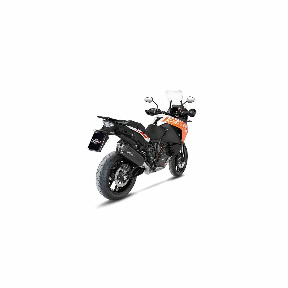 LEOVINCE  KTM 1050  / 1190 / 1090 / 1290 / 1090 /  R / ADVENTURE / R / 2013 2020 LV-12 BLACK INOX silencer exhaust EURO 4 15300B