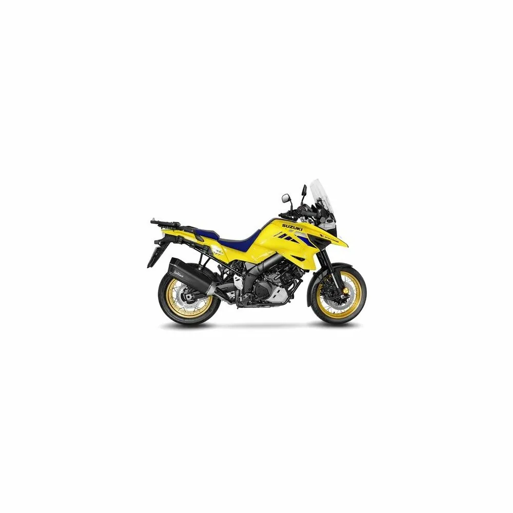 LEOVINCE SUZUKI V-STROM 1050 ABS / XT / 2020 2022 LV-12 BLACK INOX silencer exhaust EURO 5 15303B