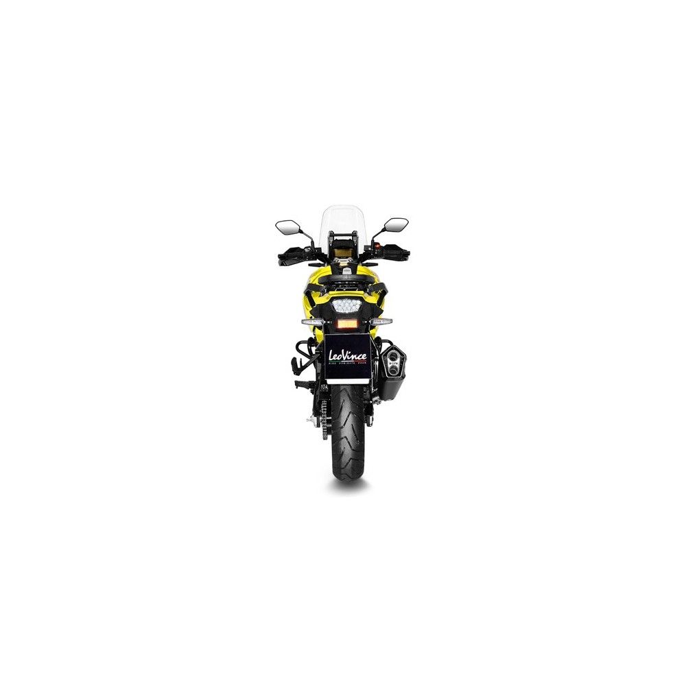 LEOVINCE SUZUKI V-STROM 1050 ABS / XT / 2020 2022 LV-12 BLACK INOX pot échappement EURO 5 15303B