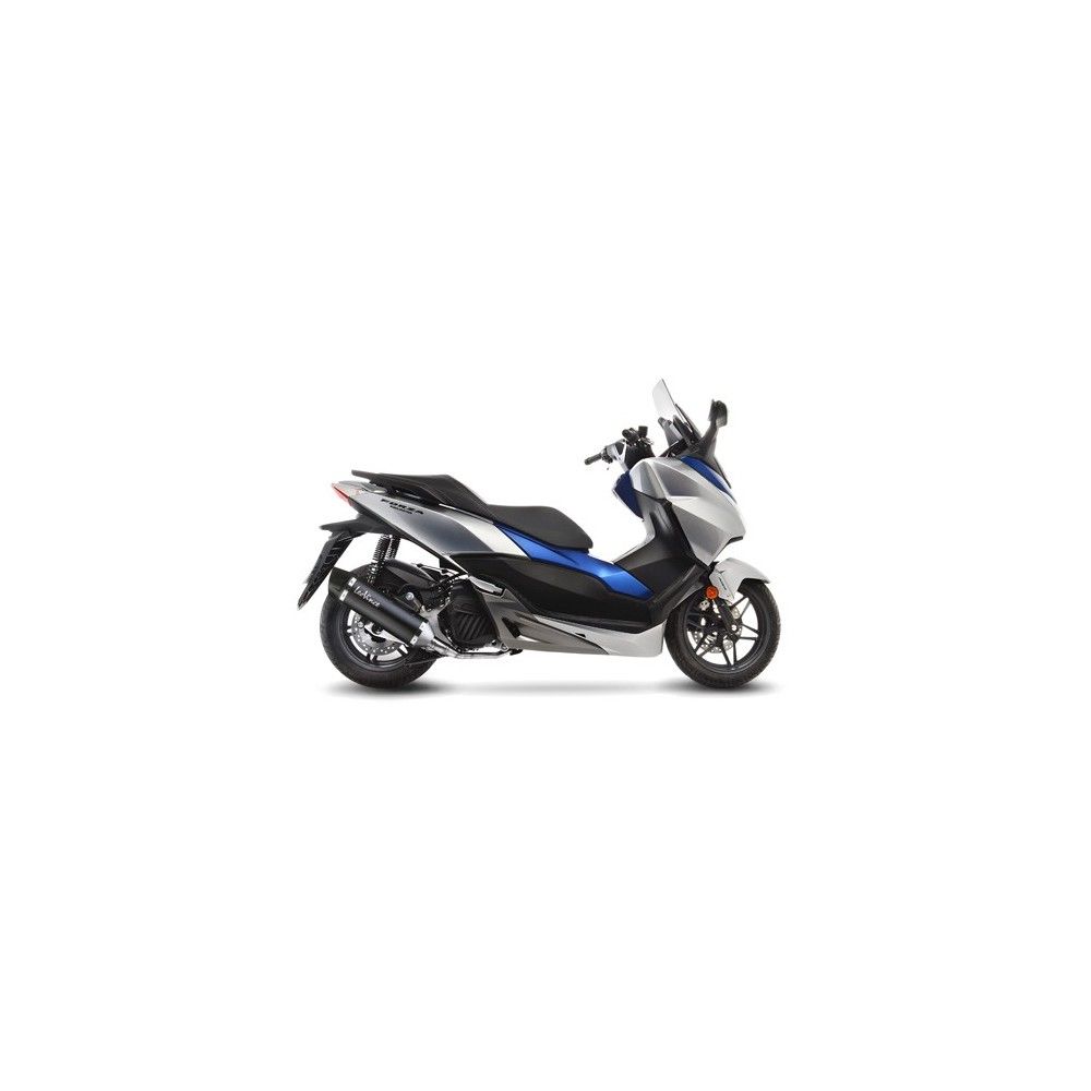 LEOVINCEHONDA FORZA 125 / 2017 2020 NERO INOX complete line NOT approved 14052