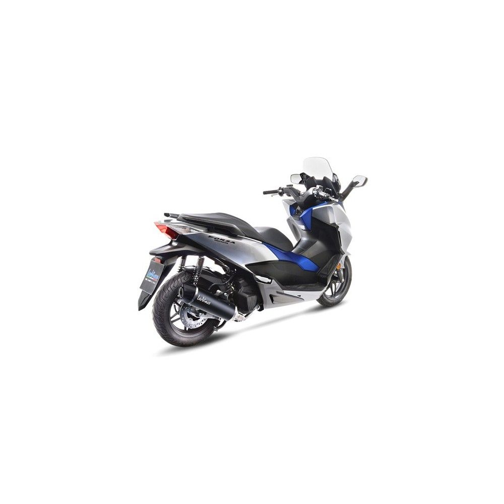 LEOVINCEHONDA FORZA 125 / 2017 2020 NERO INOX complete line NOT approved 14052