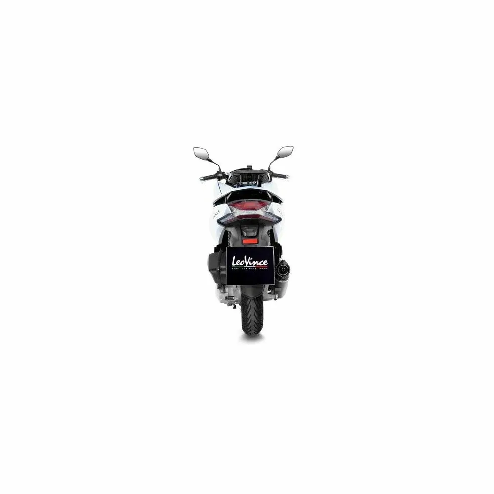 LEOVINCE HONDA PCX 125 / 2018 2020 NERO INOX ligne complète EURO 4 14062K