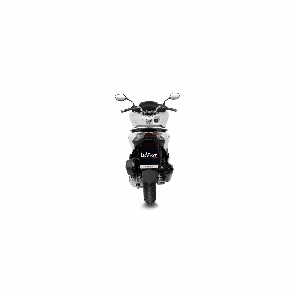 LEOVINCE HONDA PCX 125 / 2021 2022 NERO INOX complete line NOT approved 14081