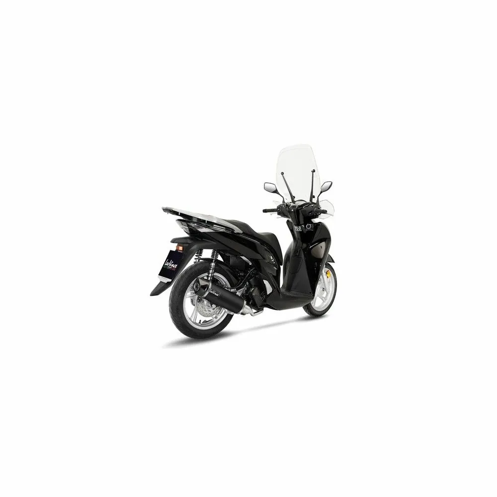 LEOVINCE HONDA SH 125i / 150i / 2020 2021 NERO INOX complete line NOT approved 14068