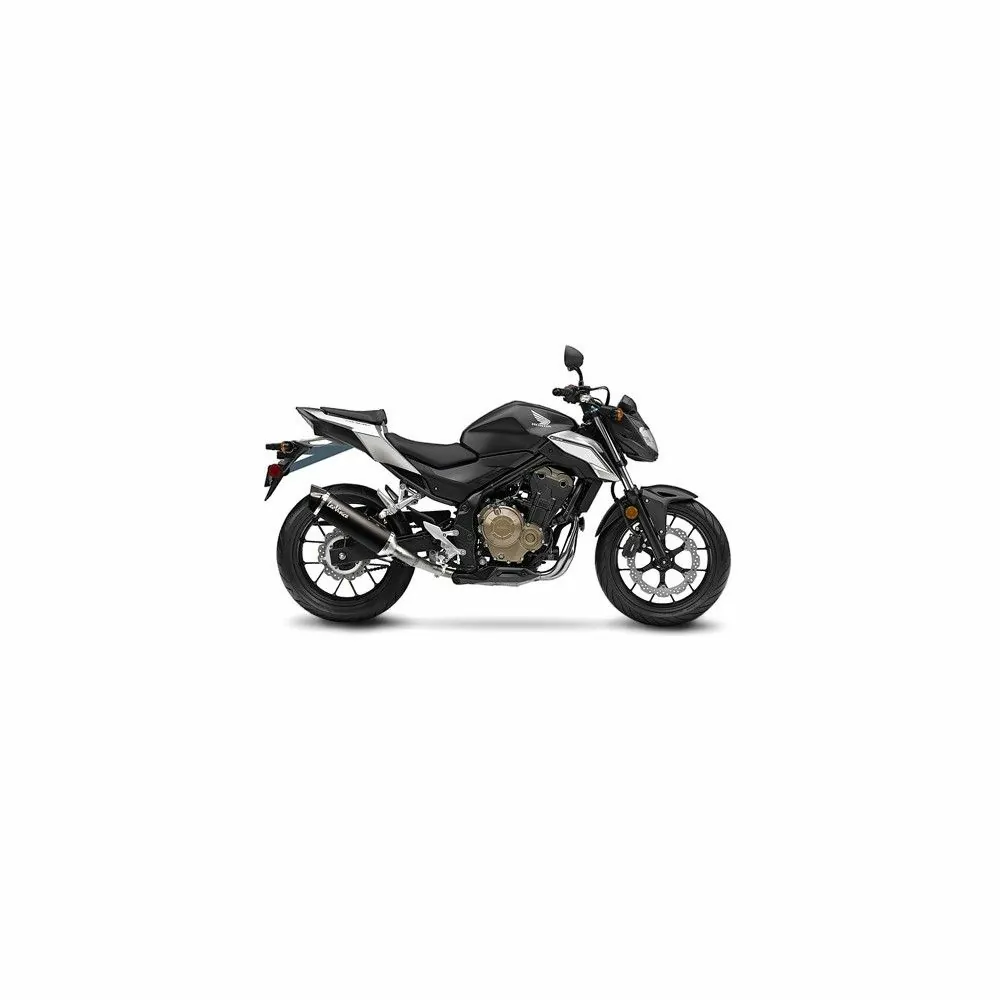 LEOVINCE HONDA CB 500 X / F / CBR 500 R / 2016 2018  NERO INOX exhaust EURO 4 14050