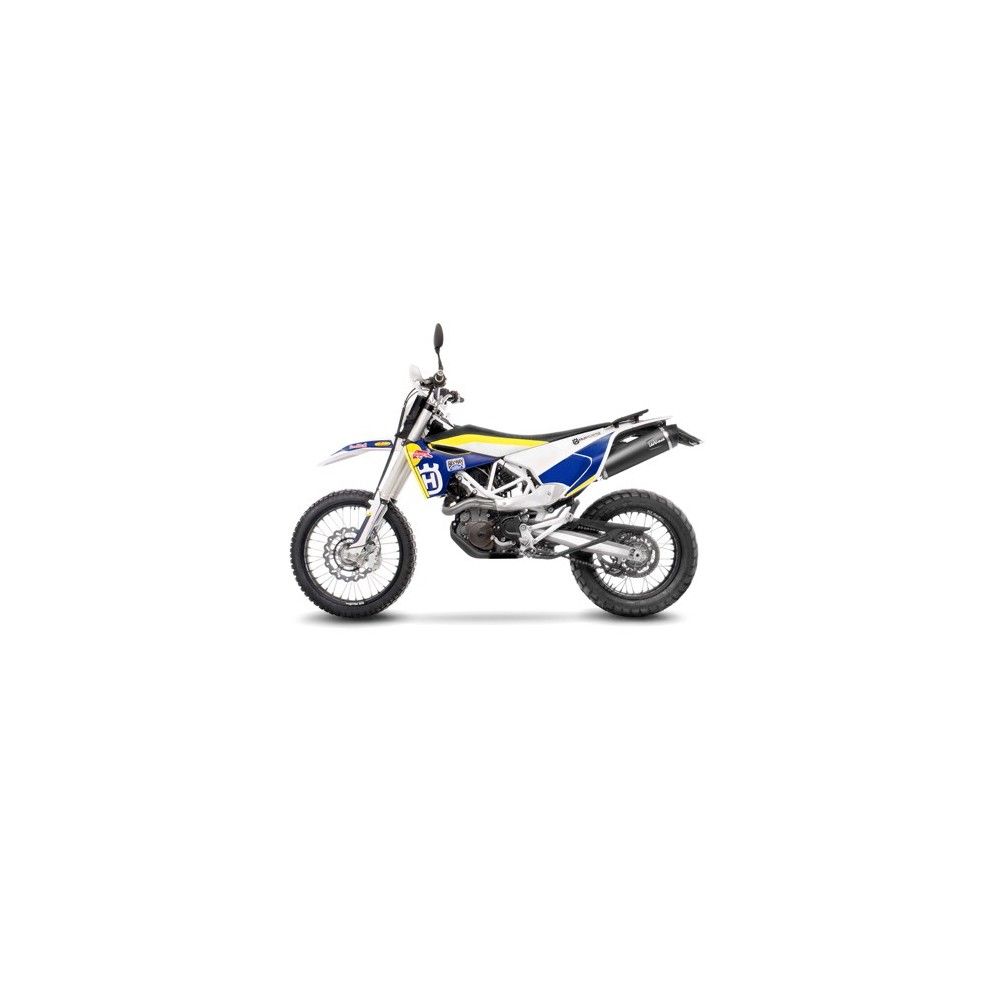 LEOVINCE HUSQVARNA 701 SUPERMOTO / ENDURO/ LR / 2017 2020 NERO INOX pot d'échappement EURO 4 14066K