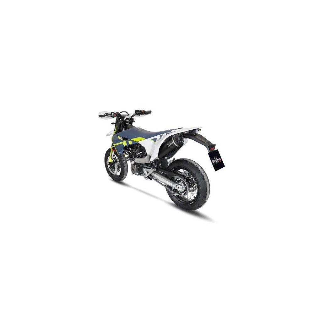 LEOVINCE HUSQVARNA 701 SUPERMOTO / ENDURO/ LR / 2021 2022 NERO INOX complete line not approved 14075