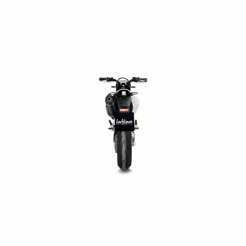 LEOVINCE HUSQVARNA 701 SUPERMOTO / ENDURO/ LR / 2021 2022 NERO INOX complete line not approved 14075