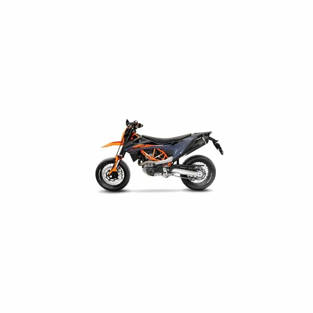 LEOVINCE KTM 690 SMC R / ENDURO R / 2021 2022 NERO INOX pot d'échappement EURO 5 14072K