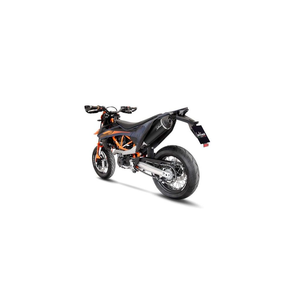 LEOVINCE KTM 690 SMC R / ENDURO R / 2021 2022 NERO INOX pot d'échappement EURO 5 14072K