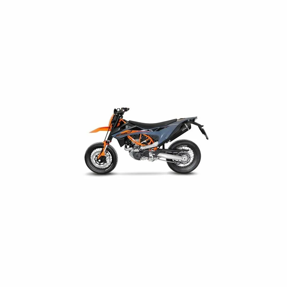 LEOVINCE KTM 690 SMC R / ENDURO R / 2021 2022 NERO INOX complete line not approved 14073