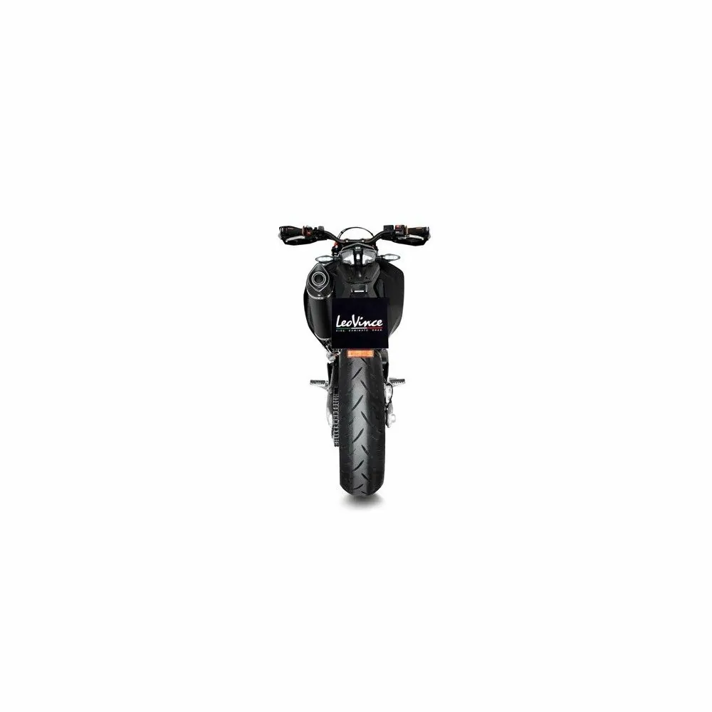LEOVINCE KTM 690 SMC R / ENDURO R / 2021 2022 NERO INOX ligne complète EURO 5 14073K
