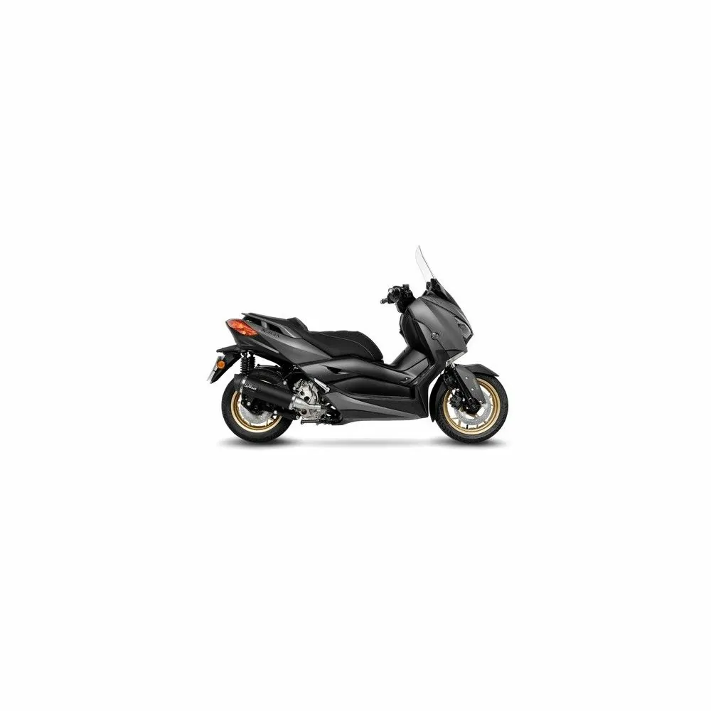 LEOVINCE YAMAHA X-MAX 300 / IRON MAX / 2021 2022 NERO INOX exhaust EURO 5 14077K