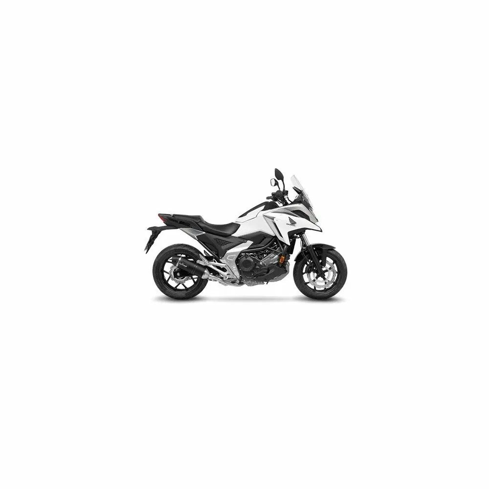 LEOVINCE HONDA NC 750 X / 2021 2022 LV ONE BLACK EVO INOX pot d'échappement EURO 5 14387EB