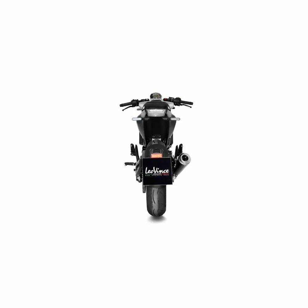 LEOVINCE HUSQVARNA SVARTPILEN / VITPILEN / 401 / 125 / 2020 2022 GP ONE INOX pot d'échappement EURO 5 15126