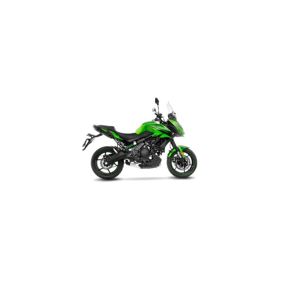 LEOVINCEKAWASAKI VERSYS 650 / 2017 2020 UNDERBODY INOX complete line not approved 14322