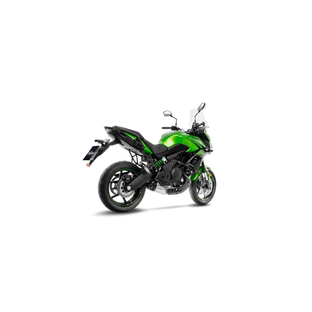 LEOVINCEKAWASAKI VERSYS 650 / 2017 2020 UNDERBODY INOX complete line not approved 14322