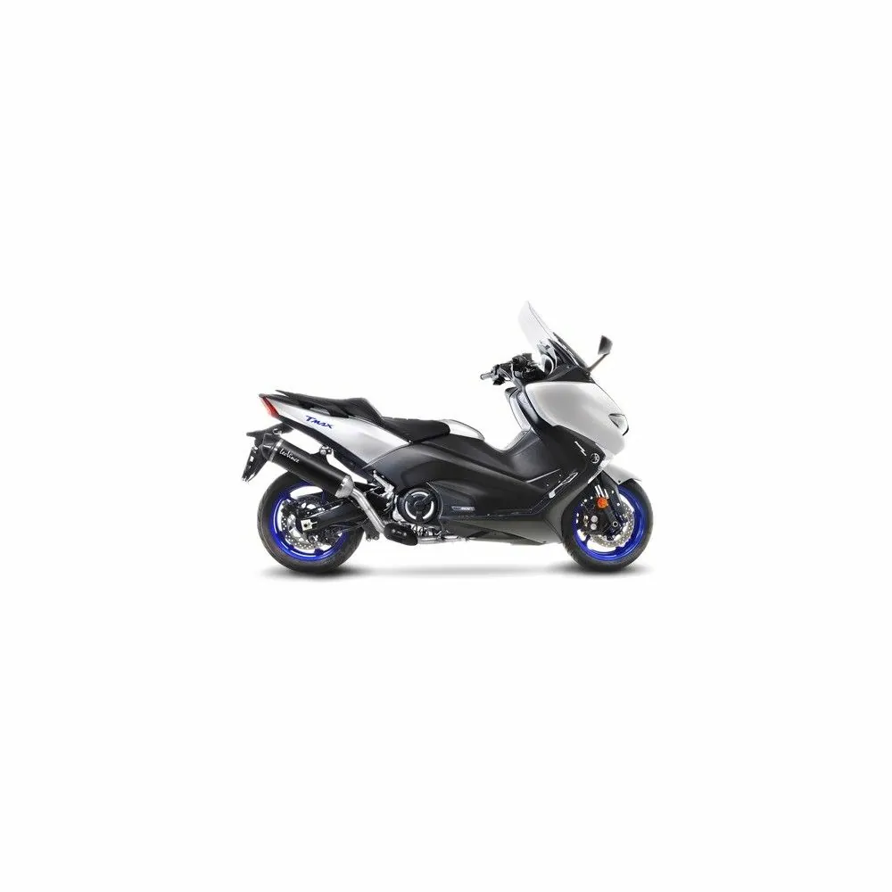 LEOVINCEYAMAHA T-MAX 530 ABS / DX / SX / 2017 2019 NERO INOX complete line not approved 14043