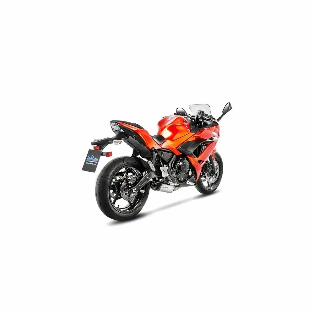 LEOVINCE KAWASAKI NINJA 650 / Z650 / 2017 2020 UNDERBODY INOX complete line not approved 14170