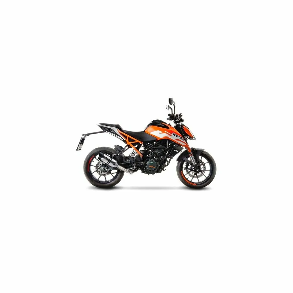 DESTOCK LEOVINCE KTM DUKE 125 / DUKE 390 / RC / 2017 2020 LV PRO INOX pot d'échappement non hom. 14183E