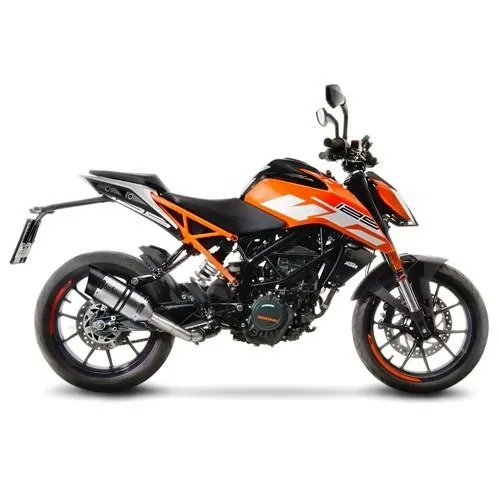 DESTOCK LEOVINCE KTM DUKE 125 / DUKE 390 / RC / 2017 2020 LV PRO INOX pot d'échappement non hom. 14183E