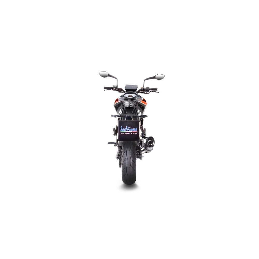 LEOVINCE KTM DUKE 125 / DUKE 390 / RC / 2017 2020 LV PRO CARBONE pot d'échappement non hom. 14184E