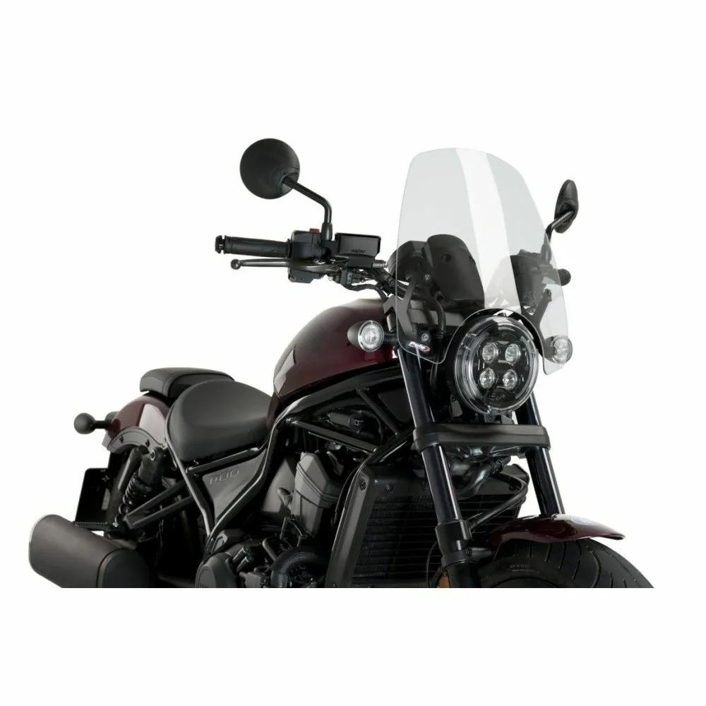 PUIG saute-vent NEW GENERATION Touring HONDA CMX 1100 REBEL / DCT / 2021 2026 - 20820