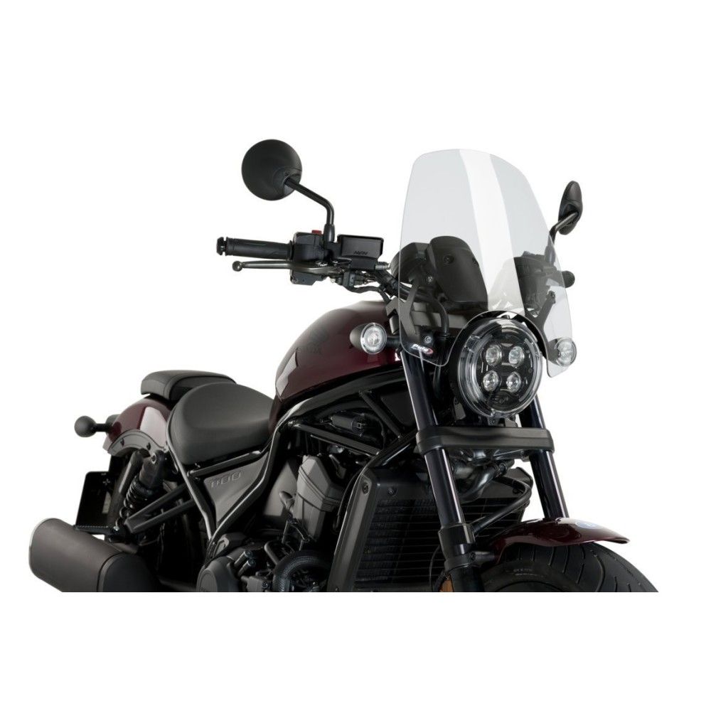 PUIG windshield NEW GENERATION TOURING HONDA CMX 1100 REBEL / DCT / 2021 2025 ref 20820