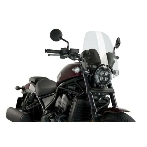 PUIG windshield NEW GENERATION TOURING HONDA CMX 1100 REBEL / DCT / 2021 2025 ref 20820