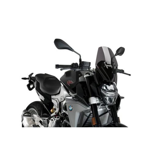 PUIG Saute Vent Bulle NEW GENERATION SPORT (avec support montage) BMW F 900 R / 2020 2025 ref 20360