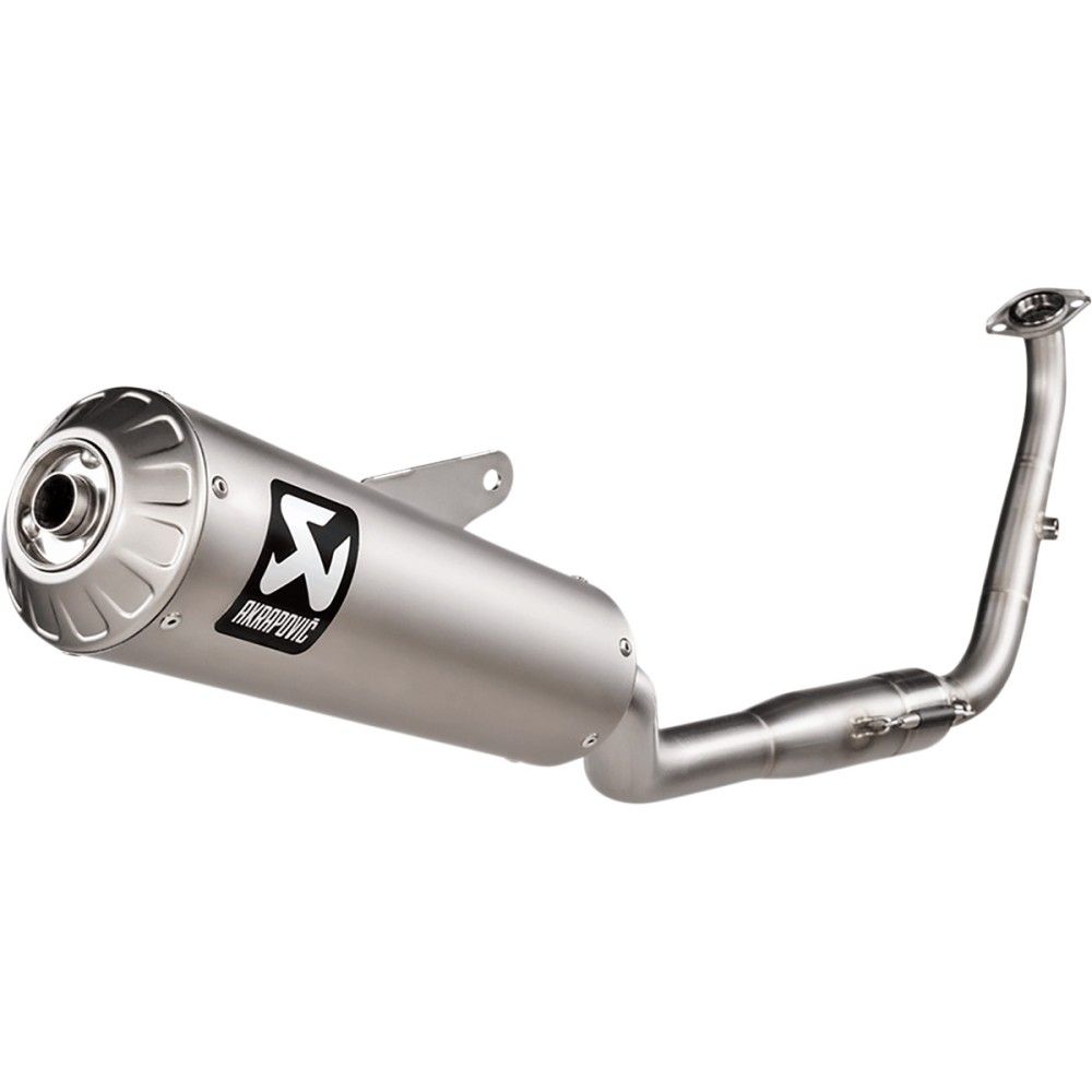 AKRAPOVIC YAMAHA XSR 125 / 2021 2022 ligne complète RACING en TITANE pot d'échappement HOM EURO5 1810-3051