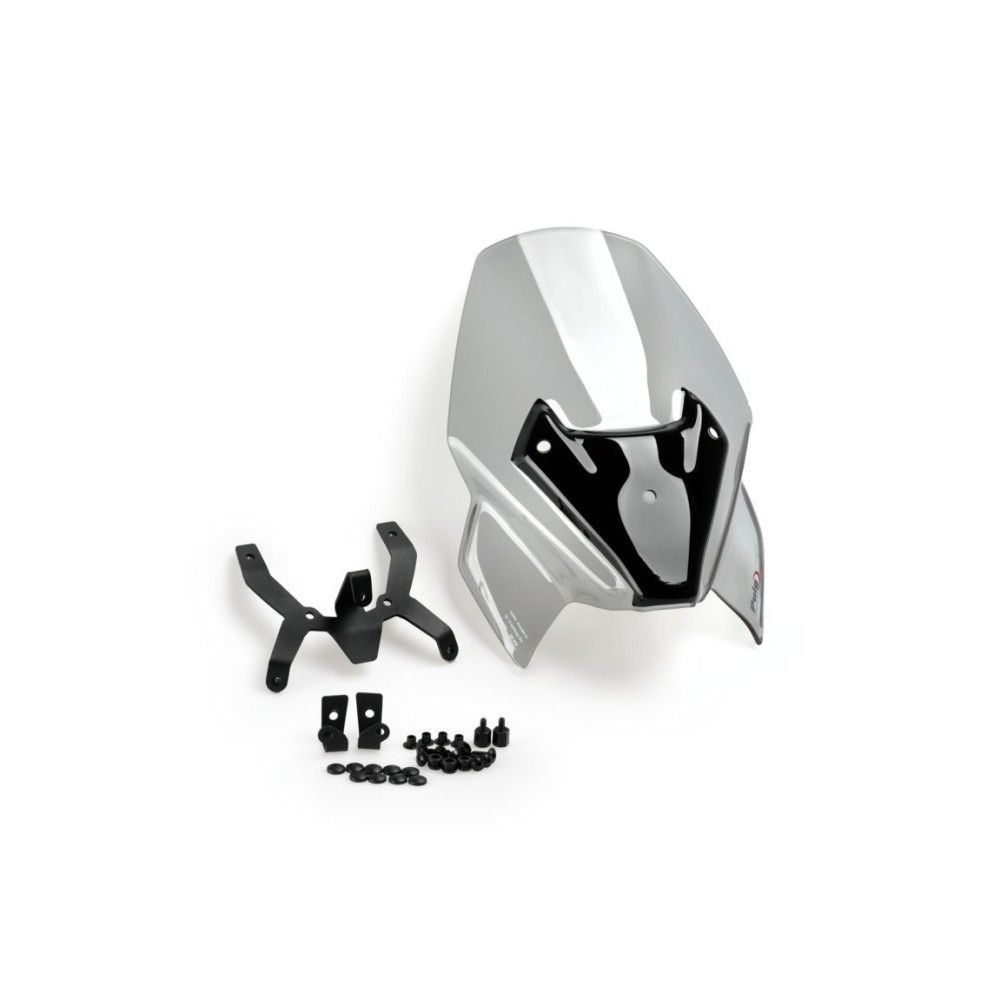 PUIG NEW GENERATION SPORT wind shield (with mounting bracket) stand BMW F 900 R / 2020 2024 ref 20360