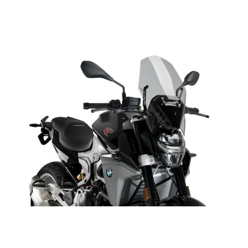 PUIG windshield NEW GENERATION TOURING (on bmw original support) BMW F900R / 2020 2024 ref 20362