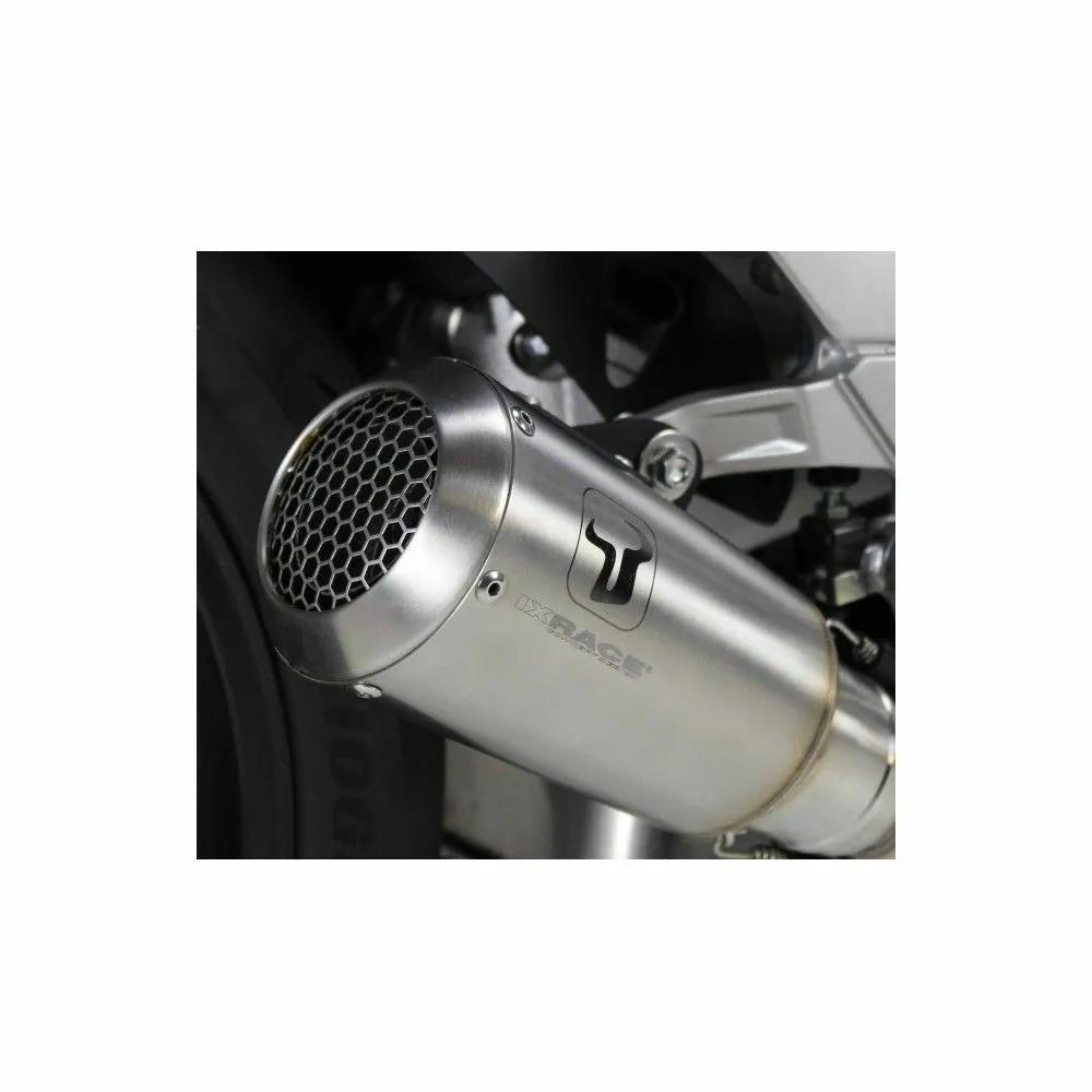IXRACE YAMAHA TRACER 700 / TRACER 7 / 2020 2024 MK2 INOX complete line silencer AY9257S - EURO5+