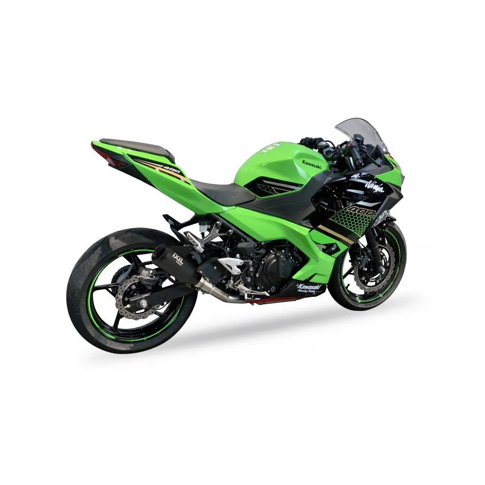 IXIL Pot d'échappement RB KAWASAKI NINJA 400 / 500 / Z / HYBRID / 2018 2026 - CK7240RB - EURO 4