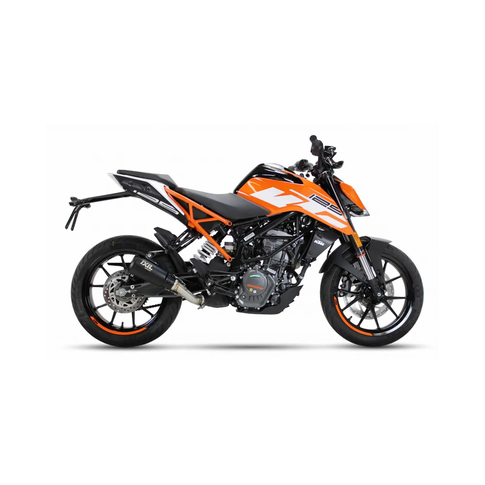 ixil ktm duke rc 125 390 2017 2020 exhaust pipe rb euro 4 cm3257rb