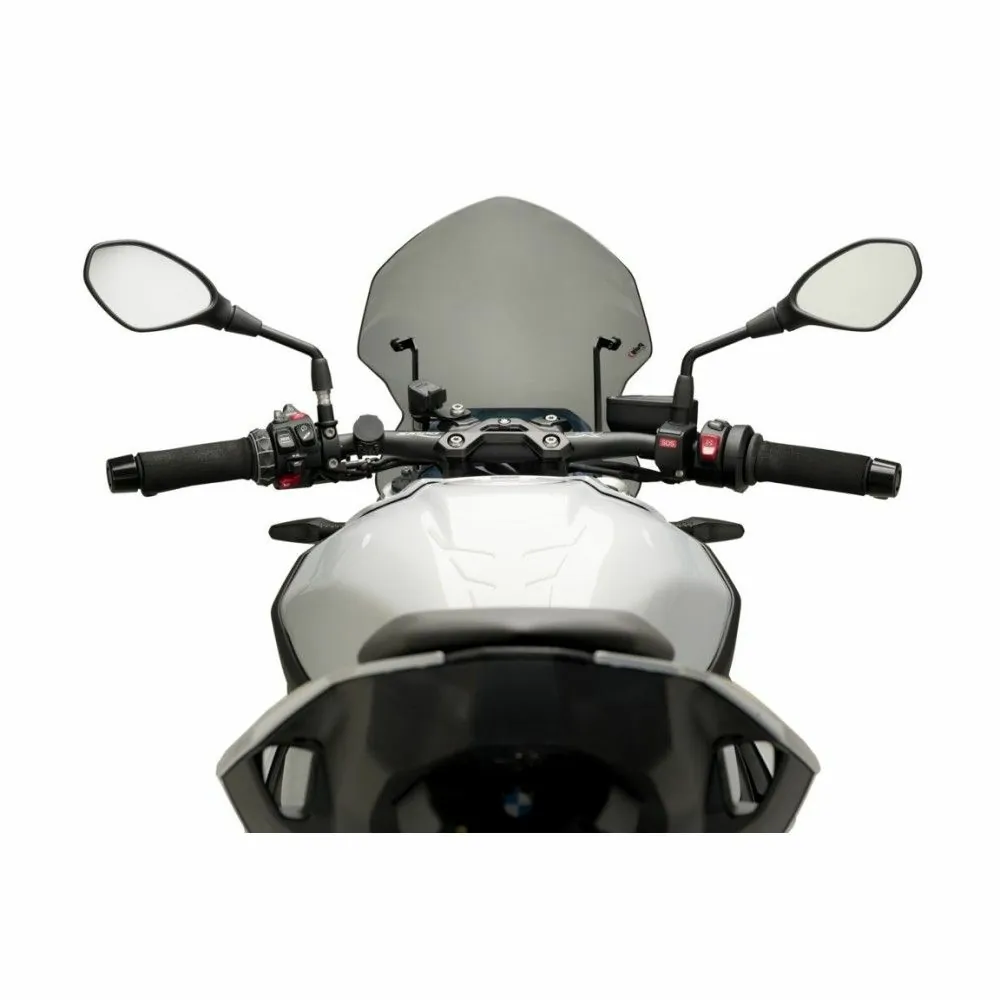 PUIG windshield NEW GENERATION TOURING (with mounting bracket) BMW S 1000 R / M 1000 R / 2021 2024 ref 20888