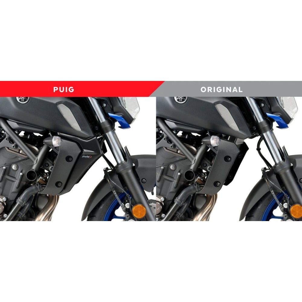 PUIG écopes de radiateur YAMAHA MT-07 / 2018 2020 ref 9730