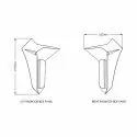 PUIG radiator CAPS YAMAHA MT-07 / 2018 2020 ref 9730