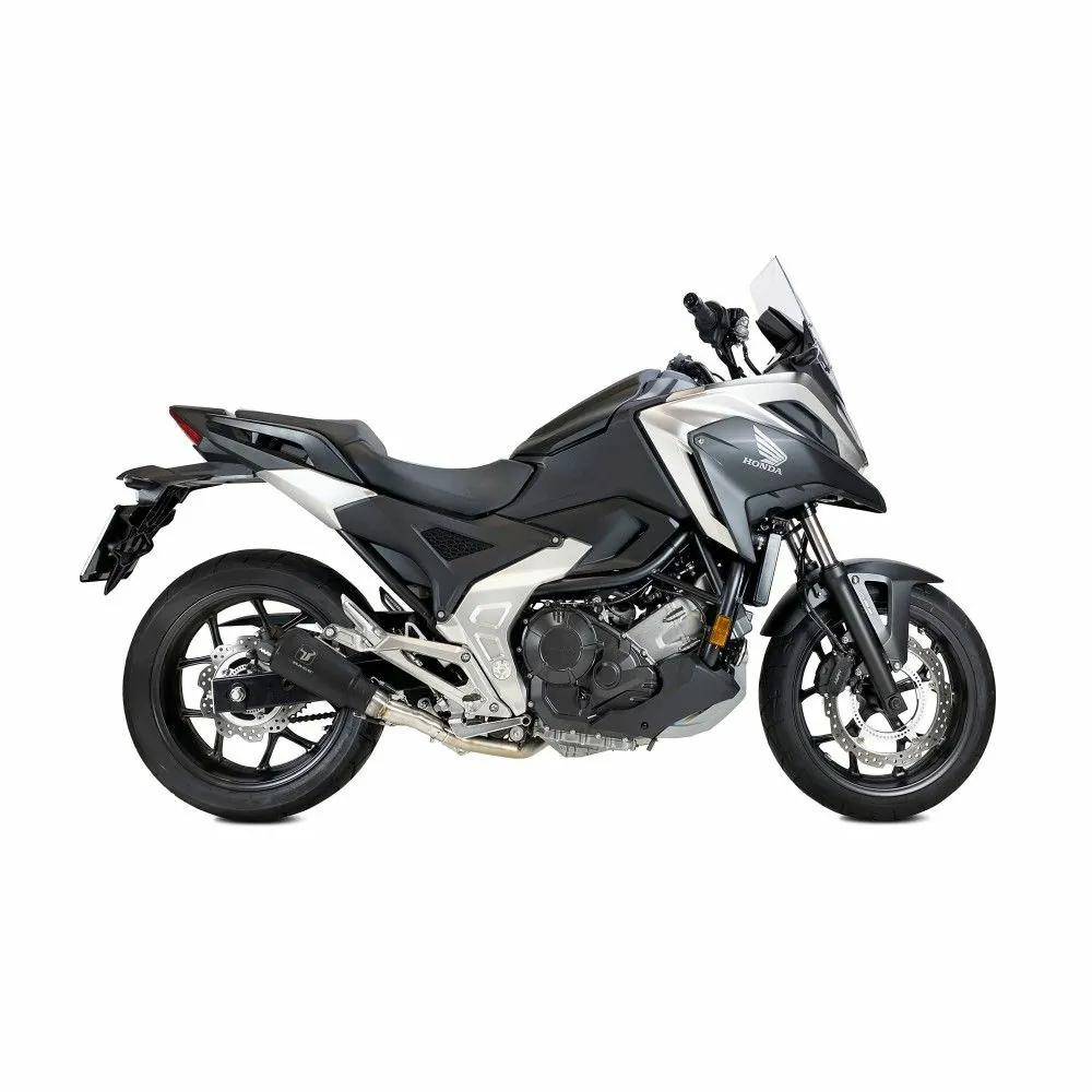 IXRACE HONDA NC 700 / 750 / S / X / INTEGRA / 2012 2026 Pot d'échappement MK2B BLACK AH6262SB - EURO5+