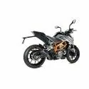 IXRACE KTM DUKE / RC / 125 / 390 / 2021 2024 MK2B BLACK Exhaust pipe AM3259SB - EURO5+